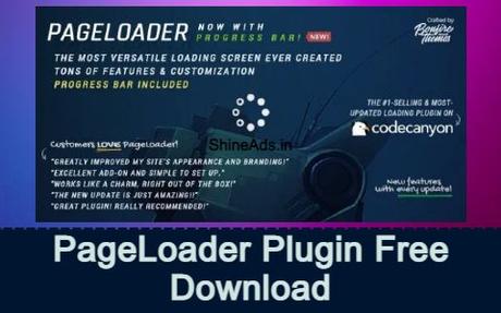 PageLoader: WordPress Loading Screen and Progress Bar Free Download