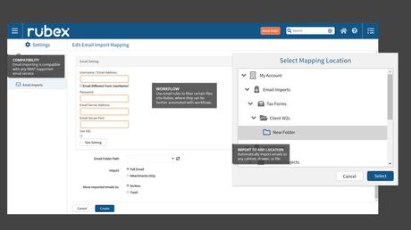 rubex document management software