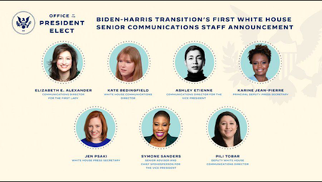 All-Female Communications Team For Biden Administration