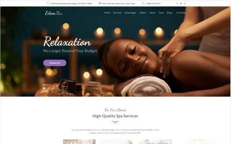 Free and Premium Spa and Salon WordPress Themes