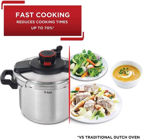 Overall best pressure cooker: Tefal Clipso
