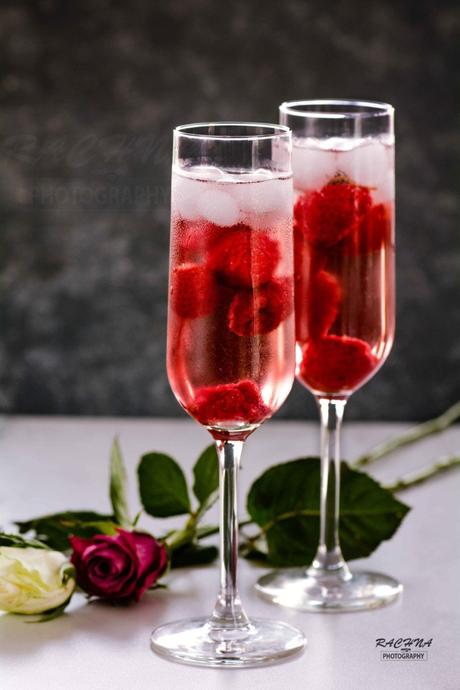 Raspberry Sangria Mocktail Recipe For Valentines Day