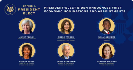 Biden Chooses Competent Professional For His Economic Team Biden Chooses Competent Professional For His Economic Team