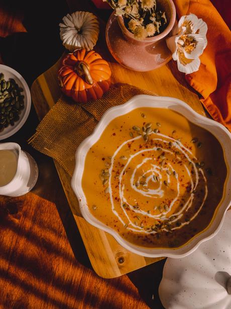 Indian Style Spicy Pumpkin Soup