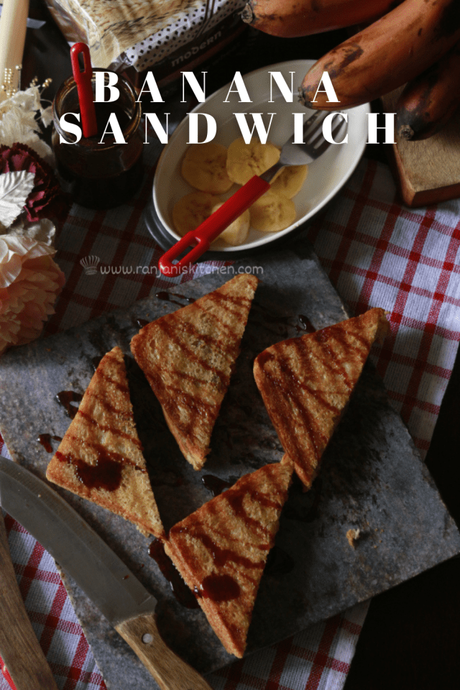 banana sandwich recipe | 10 minutes recipe