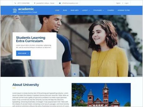 Free and Premium Academic WordPress Themes