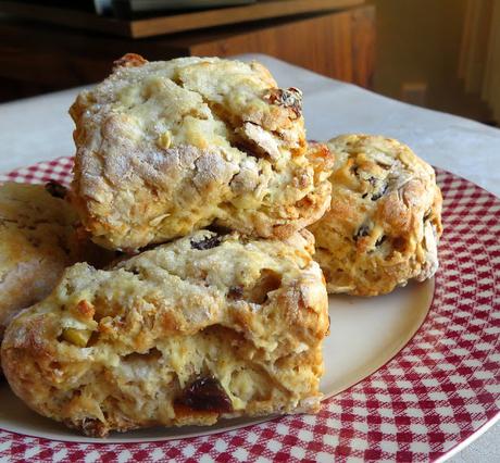 Christmas Oat Scones