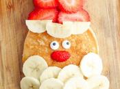 Santa Pancakes: Healthy Vegan Holiday Breakfast