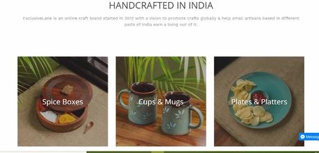 ExclusiveLane: Online Store for Indian Handicraft Products