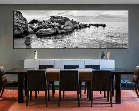 Modern Dining Room Wall Decor - The 3-D Photograph - Harptimes.com