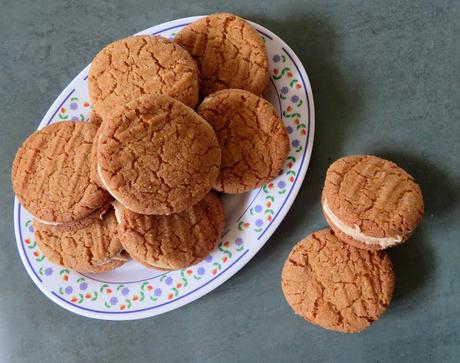 Peanut Butter Crinkle Cookies