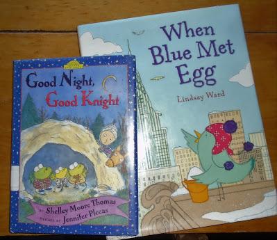 Reading to Josie
