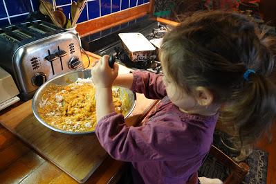 Josie Makes Pumpkin Bread with a Secret