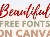 Beautiful Free Script Fonts Canva