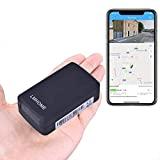 Mini GPS Tracker, GPS Tracker Anti-thief GPS Tracking Device SMS Locator Global Real Time tracking for Car/Vehicle/Motorcycle/Bycicle/kids/wallet/documents/bags with app for iOS and Android,christmas