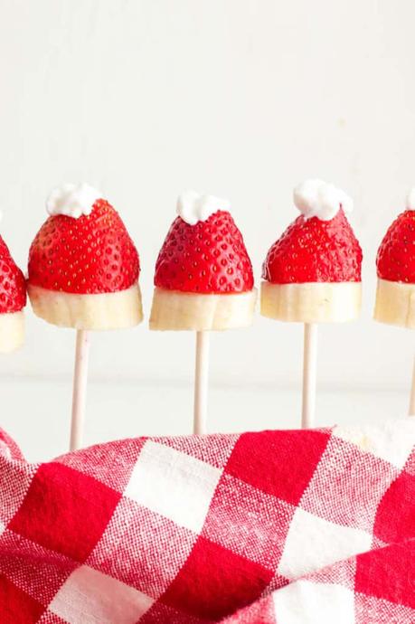 Strawberry Santa Hats