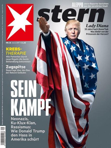 German magazine Stern doesn't hold back with their anti-Trump cover | Metro  News