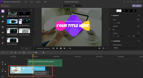 How to Record Screen and Upload Videos to YouTube With Wondershare DemoCreator