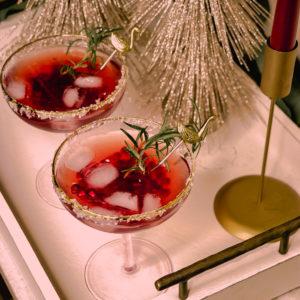 Pomitini- Pomegranate Martini