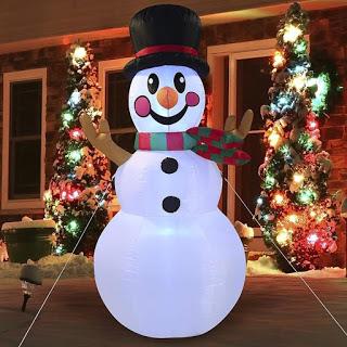 Bring Christmas Cheer to Your Home with Inflatables and Other Decorations from Joiedomi!