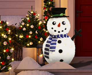 Bring Christmas Cheer to Your Home with Inflatables and Other Decorations from Joiedomi!