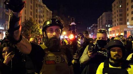 Protesters clash during rallies in Washington state and Washington, D.C.