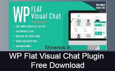 WP Flat Visual Chat Plugin Free Download