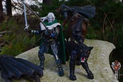 Dungeons & Dragons Forgotten Realms Drizzt and Guenhwyvar  figure review