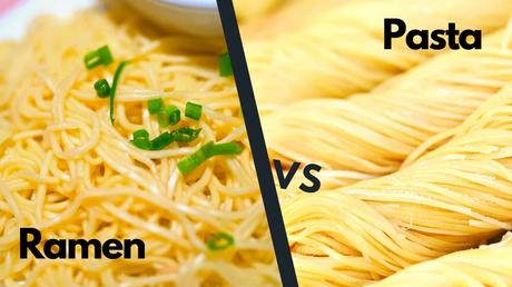 Ramen vs pasta noodles