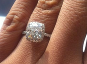 Harry Winston Halo Engagement Ring