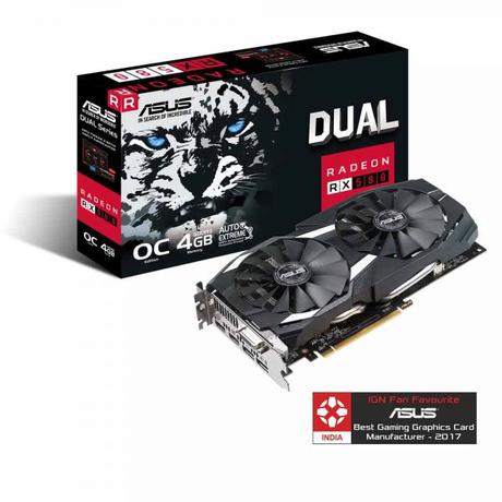 Asus Radeon RX 580 Dual OC 4GB