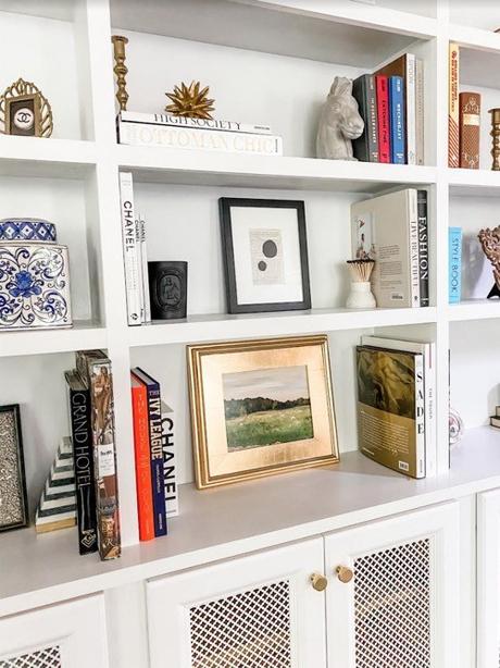 Design Diary: Bookshelf Styling Tips from Designer Valerie Darden