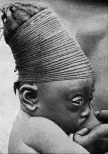 Meet The Mangbetu Tribe Of Congo Republic Where They Shape Head Into Cone-Like Structure