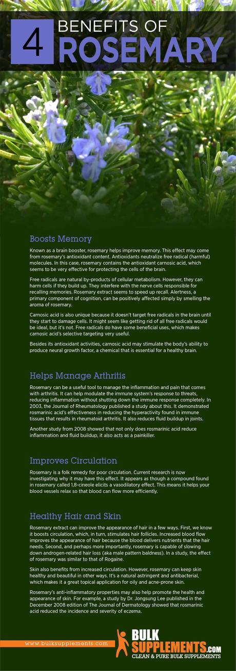 Rosemary Extract: Benefits, Side Effects & Dosage Rosemary Benefits