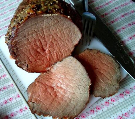 Perfectly Cooked Roast Beef