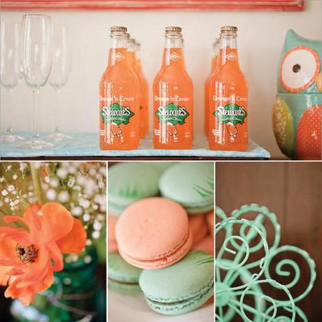 Mint + Tangerine