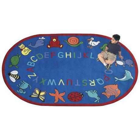 ABCs Animals Area Rug