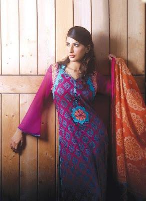 Mallal’s Designer Lawn Exclusive Eid Collection 2012 By Aamir Mallal & Rahil