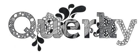 TYPOGRAPHY: Hand Drawn Type for “Querky” - Paperblog