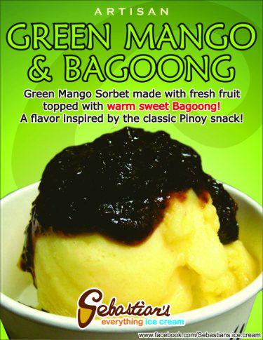 Green Mango And Bagoong Ice Cream