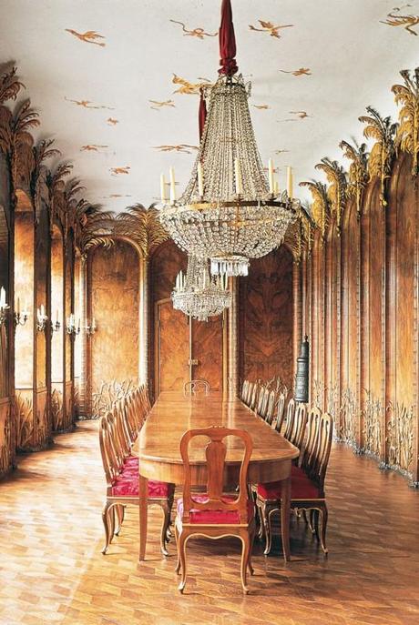 tourist info bayreuth, the palm room in the New Palace