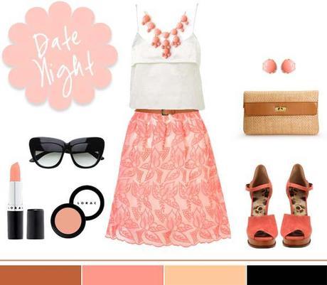 Coral + Lace…