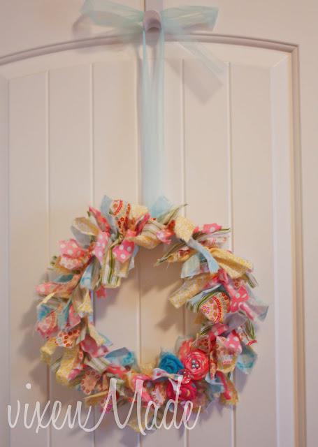 Bedroom Door Wreath