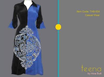 Teena by Hina Butt Latest Casual Wear Dresses 2012