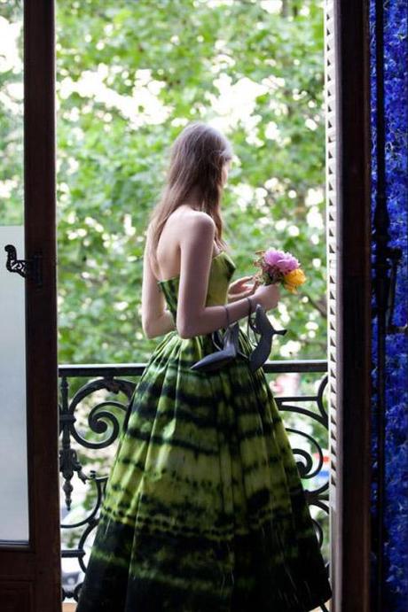 Garden couture at Dior