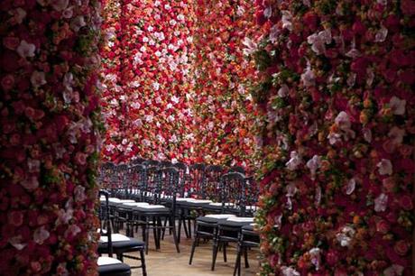 Garden couture at Dior