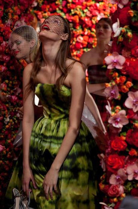 Garden couture at Dior