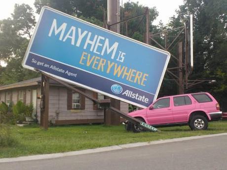 All State Unleashes Mayhem on Billboards