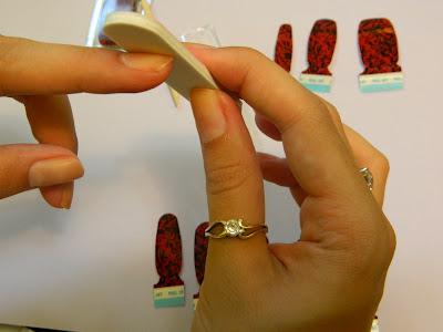 Sally Hansen Real Nail Polish Strips - How To Apply