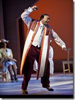 David Jennings as the Preacher in the 10th anniversary production of Regina Taylor’s Crowns at Goodman Theatre. (photo credit: Liz Lauren)